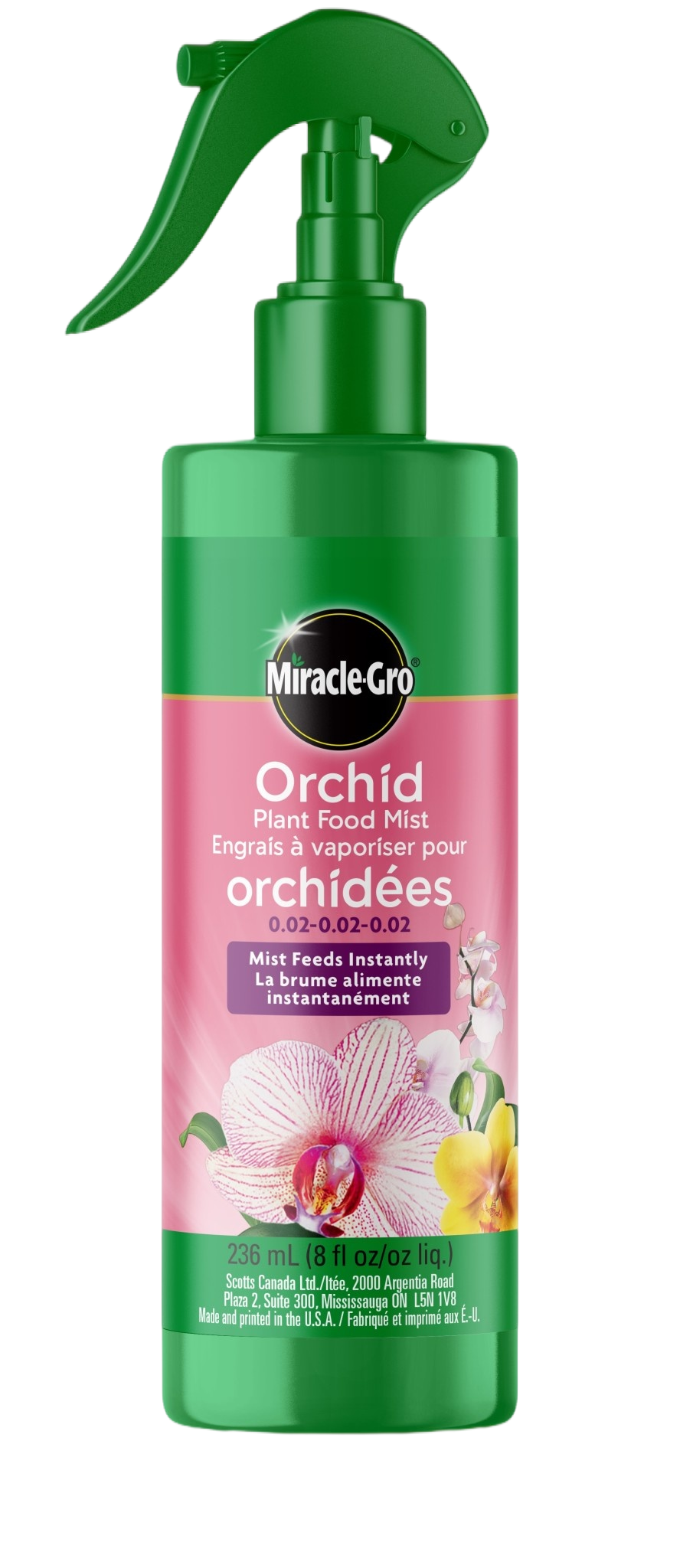 Miracle-Gro Orchid Plant Food Mist 0.02-0.02-0.02 (236mL)