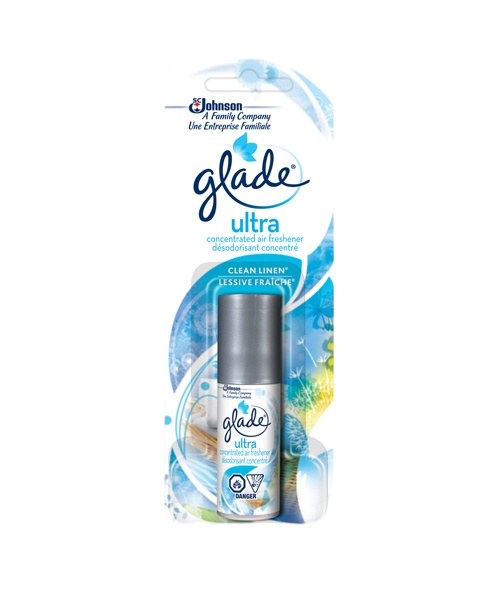 Glade Ultra Clean Linen Air Freshner