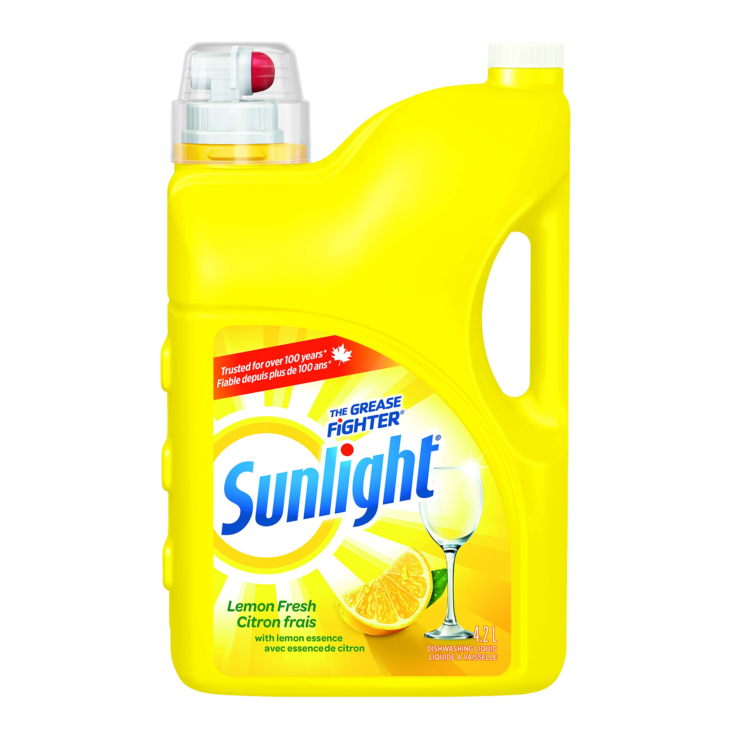 Sunlight Lemon Fresh Liquid Dish Soap(4.2L)