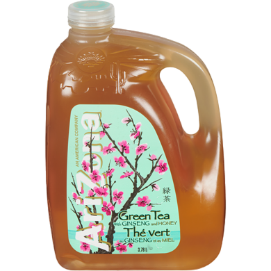 AriZona Green Tea Ginseng & Honey (3.78L)