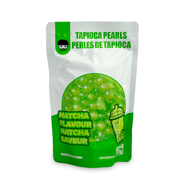 Boba Boy Tapioca Pearls Flavor Matcha (250g)