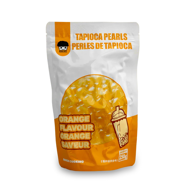 Boba Boy Tapioca Pearls Flavor Orange (250g)